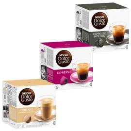 NESCAFÉ Dolce Gusto Fortissimo Coffee Capsule Set 3 Types Espresso 48 Capsules