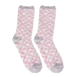 Fashion by Mirabeau Set of 2 Diamond Therapeutic Spa Sock (Green)