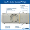 NDS NDS Pro Series Channel Drain Kit, 5-1/2 in. X