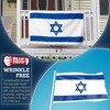 Anley Rip-Proof Double Sided 3-Ply Israel Flag 3x5 Foot -