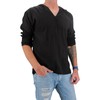 Men's Hoodie Hippie Shirts Beach 100% Soft Cotton Top Yoga