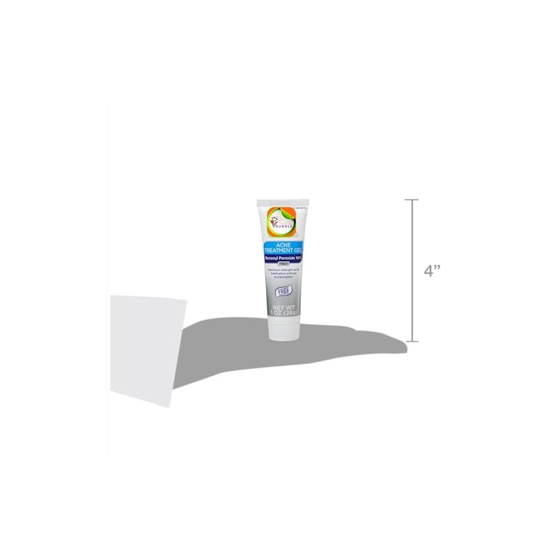 Equate 10% Benzoyl Peroxide Acne Treatment Gel - 2-Pack