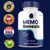 Memo Genesis Capsules, Cognitive Supplement, MemoGenesis Natural Pills (3 pack)