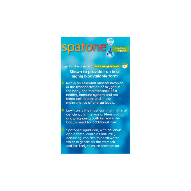 Spatone Liquid Iron Supplement Apple 28 Sachets