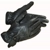 Ryda Ladies Real Leather Horse Riding Gloves White Black Brown