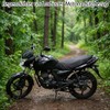 Motorcycle Seat Cover Universal 23.6 x 36.2 inches, Waterproof Oxford