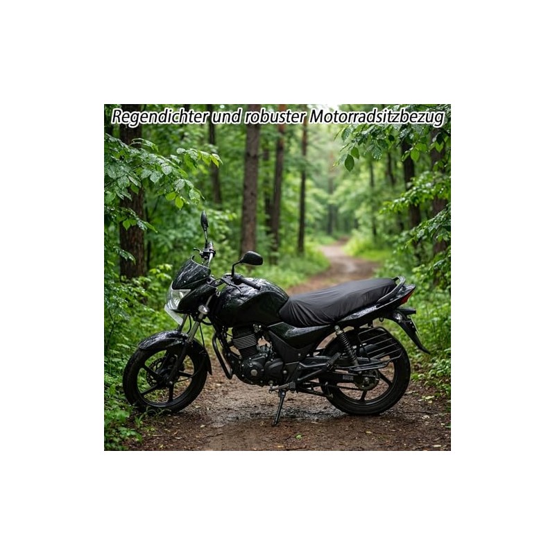 Motorcycle Seat Cover Universal 23.6 x 36.2 inches, Waterproof Oxford