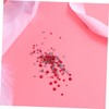 Baluue 300pcs Ab Red Flat Bottom Rhinestones for Nail Art