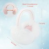 PIGBENGO Foldable Ear Muffs for Women Cold Weather Fluffy Earmuffs