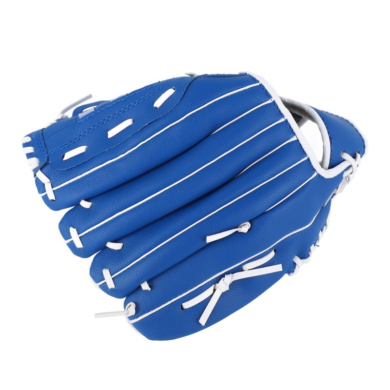 Softball Glove 12.5 Inches Blue Sport Baseball Glove Outfield Mitt