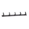 45cm Row Hook Wall Mount Aluminium Alloy Coat Towel Hook