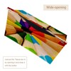 2 Pack Tissue Box Cover Holder, Rainbow Crayon Pencils Rectangle