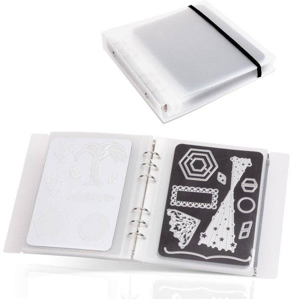 UNIMEIX 12 Pcs Magnetic Sheets for Dies Storage with 12