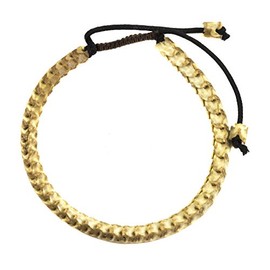 Men's Snake Bracelet Spine Bone Adjustable, 8" 9" 10"