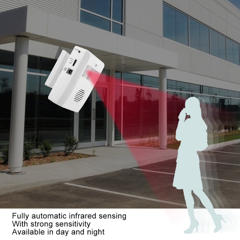 16 Music IR Motion Independent Sensor Store Home Welcome Door