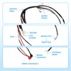 EOPOAYI Pit Bike Wiring Harness Electric Start Compatible with 50cc