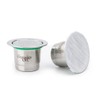 Two Usages Stainless Steel Fillable Coffee Capsules Reusable Coffee Capsule