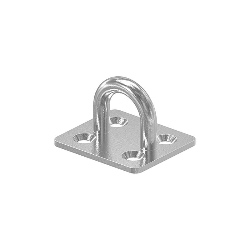 STEINBACHER© Stainless steel mounting eyelet, round bar: diameter 6 mm,