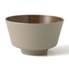 Takenaka OWAN Owan Square Dry Lacquer Gray Diameter 11.6 x