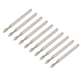 Sourcingmap 2.35mm Shank 2mm Tip Stone Head Grinding Bit Diamond Mounted Point 10pcs