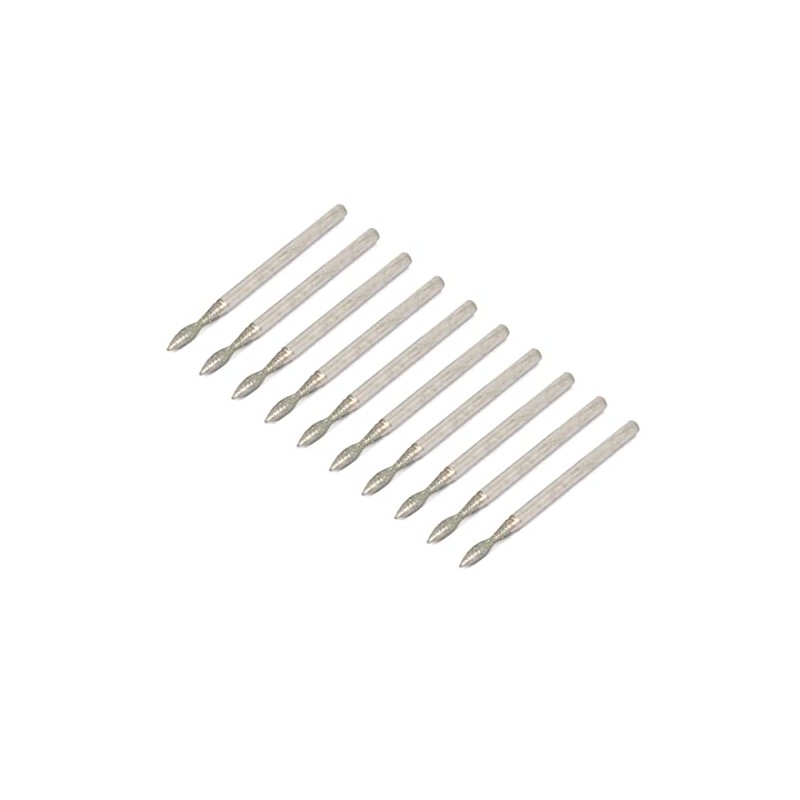 Sourcingmap 2.35mm Shank 2mm Tip Stone Head Grinding Bit Diamond