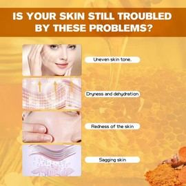 Turmeric Face Cream, Turmeric Moisturizing Cream,TurmericCleanses Skin,Face Skin Care Anti-Aging Cream,Skin Repair, Glowing and Hydrating Ideal For All Skin Types