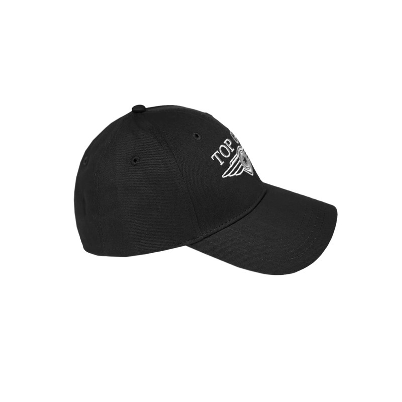 Top Gun Tg22013 Unisex Snapback Cap, black