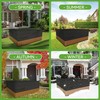 Waterproof Hot Tub Cover, 600D Heavy Duty Polyester Outdoor SPA