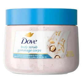 Exfoliante Corporal Dove Con Leche De Macadamia Y Arroz
