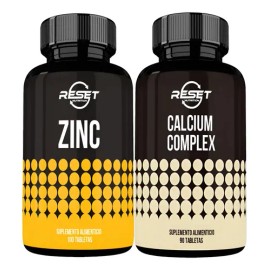 Reset Nutrition Zincal Kit Articulaciones Y Huesos Fuertes Sin Sabor