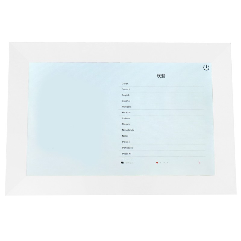 Smart Cloud Digital Photo Frame 10.1 Inch Touch Screen WIFI