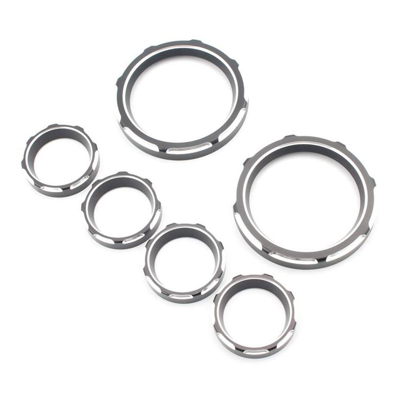 MORYEN Speedometer Gauge Burst Bezel Kit Instrument Cover Board for