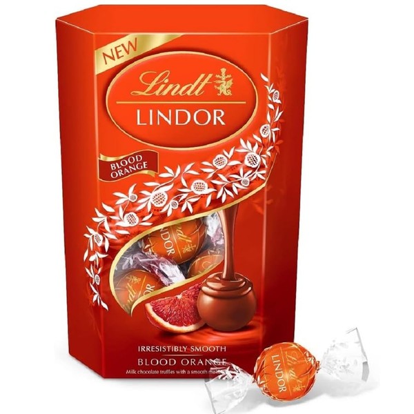 Lindt Lindor Milk Orange 200g