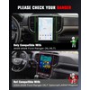ASZSK For Glossy Tempered Glass 2024 2025 2026 Ford Ranger