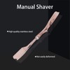 Professional Foldable Straight Edge Razor Barber Men's Shaving Razor Plating