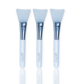Myolift Applicator Silicon Brush - Mask Applicator Brush for Facial Skincare, Reusable Brush for the Anti Aging Mask| Soft & Durable Face Mask Applicator for Gels, DIY Masks, easy-to-clean[Pack of 3]