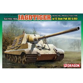 BD6827 1/35 Jagdtiger equipped with 128mm 66-caliber PAk-80 gun / BD6827 1대35 야크트타이거 128밀리미터 66구경장 PAk80포 장착 사양