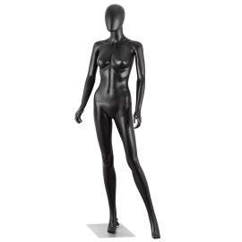 SEGAWE Lightweight 6 FT Female Mannequin Versatile Retail Clothing Presentations, Black