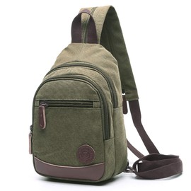 TELOSPORTS Sling Bag Small Crossbody Backpack Casual Daypack for Women Men Shoulder Bag Sling Backpack