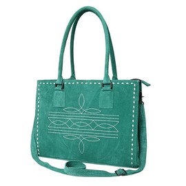 American Darling Adbg1553A Tote Genuine Leather Women Bag Western Handbag Purse