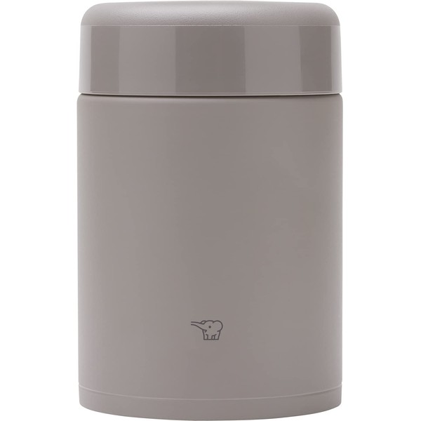 Zojirushi SW-KA52H Stainless Steel Lunch Jar 18 oz Medium Gray