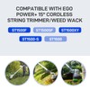 Kudoosen AH1300 String Trimmer Head Compatible with EGO Power+ ST1500,ST1500-S,ST1500F,ST1500SF,ST1500XY