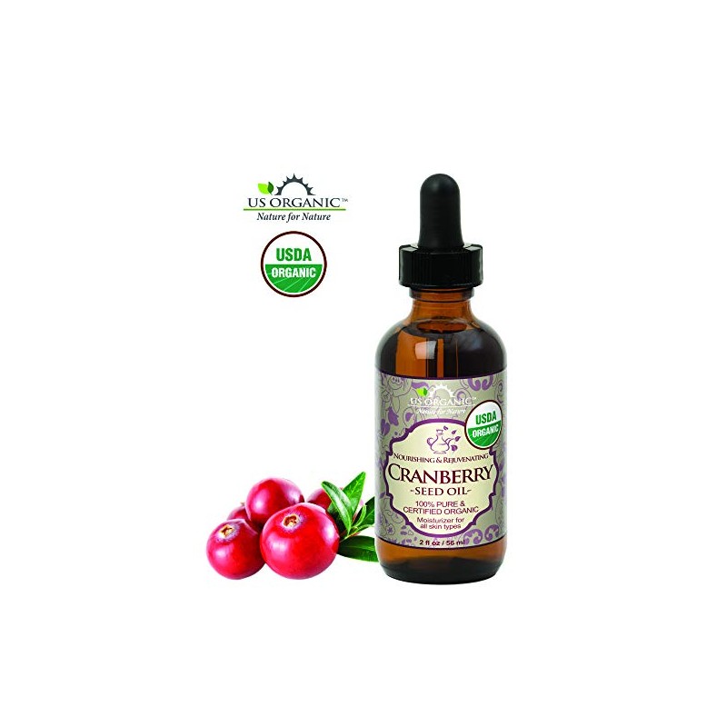 US Organic Aceite de Arándano Rojo Orgánico USDA, Prensado en