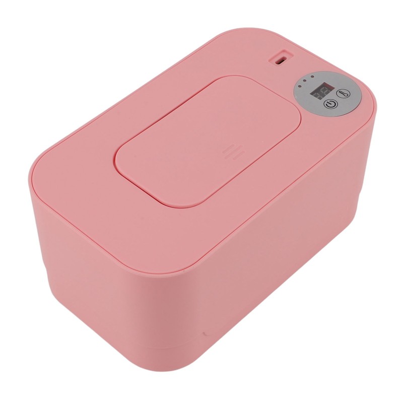 Wipes Warmer with Night Light Temperature Adjustable Refillable Multifunctional Portable