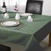 Emma Barclay Chequers - Jacquard Table Cloth in Forest Green
