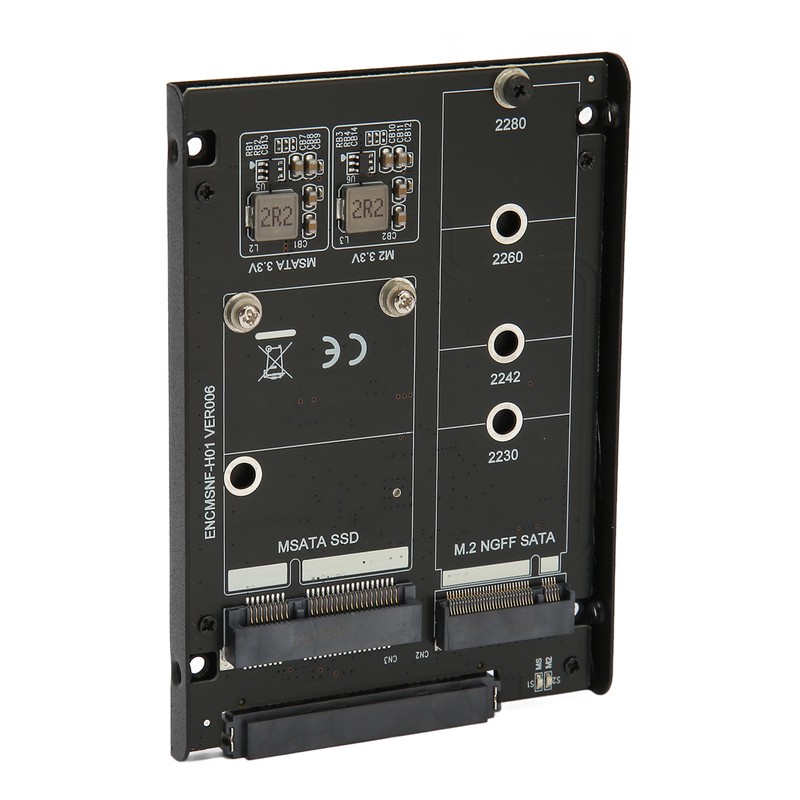M.2 NGFF MSATA to SATA3 Adapter Card JBOD Mode 6Gbps
