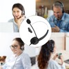 USB Headset with Microphone Noise Reduction Audio Control for Business