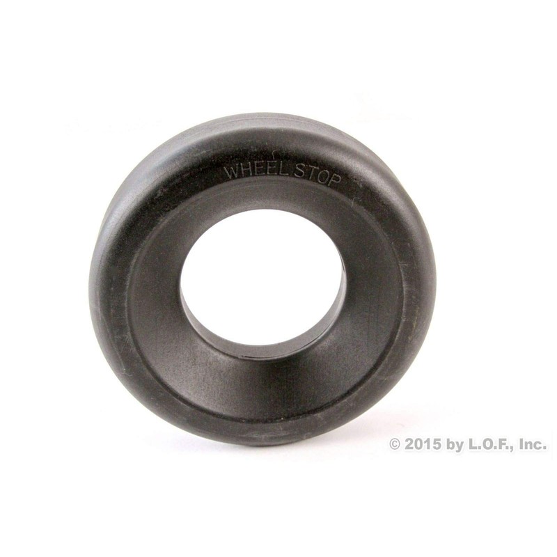 Trailer Wheel Stop Dock Chock Cargo Camper RV Roller Donut