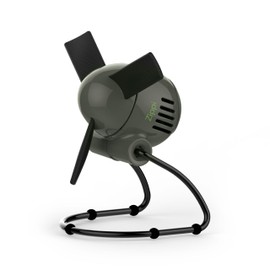 Vornado Zippi Small Personal Fan, Foldable Cooling for Desk, 2 Speed Settings, Soft Nylon Blades, Directable Airflow, Perfect Fan for Office and Bedroom, Multiple Color Options, Graphite Gray