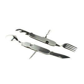 SE KC5006S 7-in-1 Multi-Function Camping Tool Stainless Steel